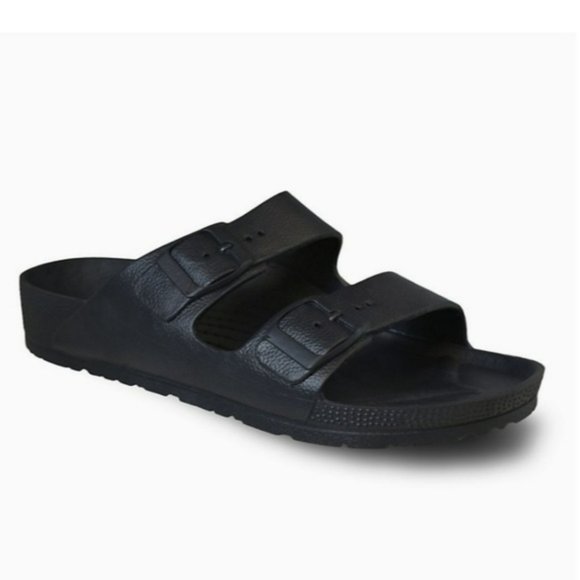 Tecs Shoes - Tecs Two Band Sandals Black -7